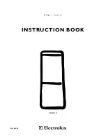 Electrolux ER 3625 B Instruction Book preview