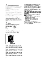 Preview for 14 page of Electrolux ER 3625 B Instruction Book