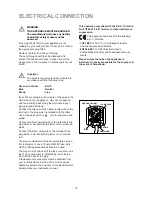 Предварительный просмотр 16 страницы Electrolux ER 6638 T Instruction Booklet