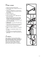 Preview for 19 page of Electrolux ER 6821 D Instruction Book