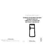 Electrolux ER 6825 D Instruction Book preview