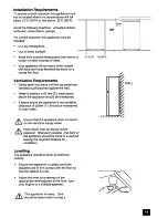 Предварительный просмотр 19 страницы Electrolux ER 7250B Installation And Instruction Manual