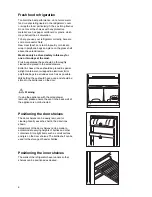 Предварительный просмотр 6 страницы Electrolux ER 7620 B Instruction Book