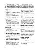 Preview for 2 page of Electrolux ER 7626/1 B Instruction Book