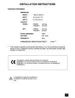 Preview for 17 page of Electrolux ER 7659B Installation And Instruction Manual