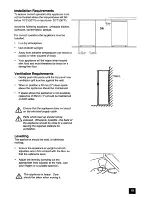 Preview for 19 page of Electrolux ER 7659B Installation And Instruction Manual