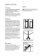 Preview for 15 page of Electrolux ER 7821 B Instruction Book