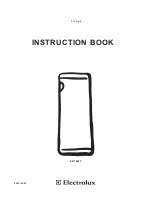 Electrolux ER 7828 C Instruction Book preview