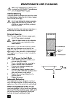 Preview for 12 page of Electrolux ER 7956B Installation And Instruction Manual