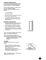 Preview for 19 page of Electrolux ER 7956B Installation And Instruction Manual