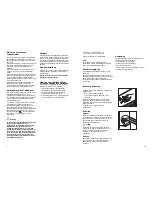 Предварительный просмотр 6 страницы Electrolux ER 8020 B Instruction Book