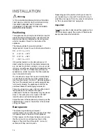 Предварительный просмотр 14 страницы Electrolux ER 8126/1 B Instruction Book