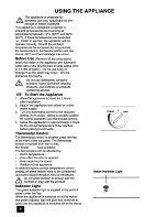 Предварительный просмотр 6 страницы Electrolux ER 8146B Installation And Instruction Manual