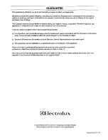 Preview for 20 page of Electrolux ER2344B Installation And Instruction Manual