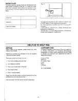 Preview for 17 page of Electrolux ER2346B Installation And Instruction Manual