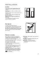 Preview for 8 page of Electrolux ER7322D Installation And Instruction Manual