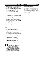 Preview for 4 page of Electrolux ER7330I Installation And Instruction Manual