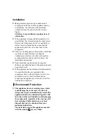 Preview for 3 page of Electrolux ER7522B Installation And Instruction Manual