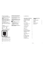 Preview for 3 page of Electrolux ER7620B Installation And Instruction Manual