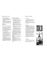 Preview for 8 page of Electrolux ER7628B Installation And Instruction Manual