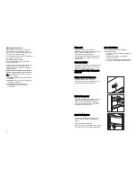 Preview for 5 page of Electrolux ER7822B Installation And Instruction Manual