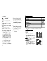 Preview for 9 page of Electrolux ER7822B Installation And Instruction Manual