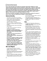 Preview for 2 page of Electrolux ER8137I Installation And Instruction Manual