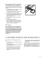 Preview for 9 page of Electrolux ER8137I Installation And Instruction Manual