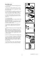 Предварительный просмотр 16 страницы Electrolux ER8199B Instruction Book