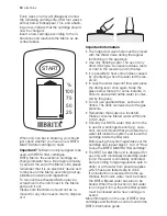 Preview for 12 page of Electrolux ERA 39375 W User Manual