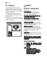 Preview for 14 page of Electrolux ERA 39391 X User Manual