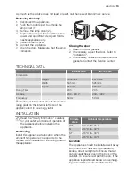 Preview for 13 page of Electrolux ERA36633W User Manual