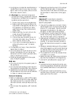 Preview for 3 page of Electrolux ERA37300W User Manual