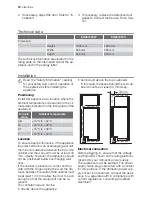 Preview for 12 page of Electrolux ERA37300W User Manual