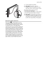 Preview for 15 page of Electrolux ERA37300W User Manual