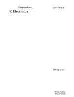 Electrolux ERA37520W User Manual preview