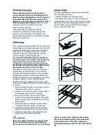 Предварительный просмотр 7 страницы Electrolux ERB 25291 W8 Instruction Book