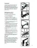 Предварительный просмотр 21 страницы Electrolux ERB 25291 W8 Instruction Book