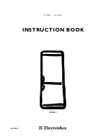 Electrolux ERB 3023 Instruction Book preview