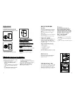 Preview for 10 page of Electrolux ERB 3025 Installation And Instruction Manual