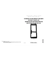 Electrolux ERB 3027 Instruction Book preview