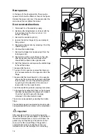 Preview for 16 page of Electrolux ERB 3225 X Instruction Book