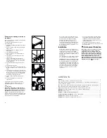 Preview for 3 page of Electrolux ERB 3235 X Instruction Book