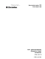 Preview for 1 page of Electrolux ERB 34001W User Manual