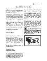 Preview for 9 page of Electrolux ERB 34001W User Manual