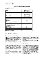 Preview for 46 page of Electrolux ERB 34001W User Manual