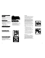 Preview for 5 page of Electrolux ERB3022X Installation And Instruction Manual