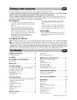 Preview for 2 page of Electrolux ERB3502 Instruction Book