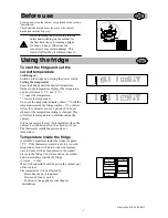 Preview for 4 page of Electrolux ERB3512S Instruction Book