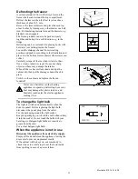 Предварительный просмотр 11 страницы Electrolux ERB3902X Instruction Book